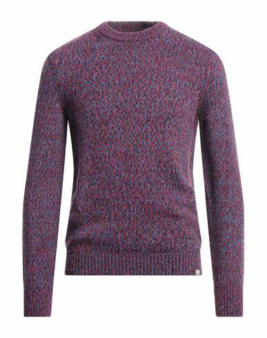 Liu ·jo Man Man Sweater Purple Polyamide, Viscose, Wool, Cashmere Cover