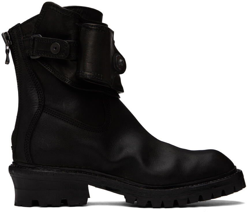 Julius Black Engineer Boots Cover