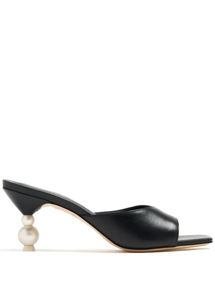 Sophia Webster 75mm Perla mules - Black Cover