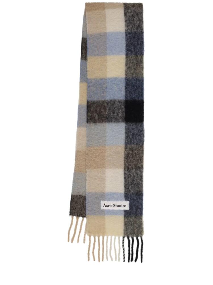 ACNE STUDIOS Wool Alpaca & Mohair Scarf Cover