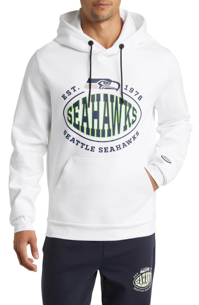 BOSS x NFL Touchback Graphic Hoodie in Seattle Seahawks White Cover