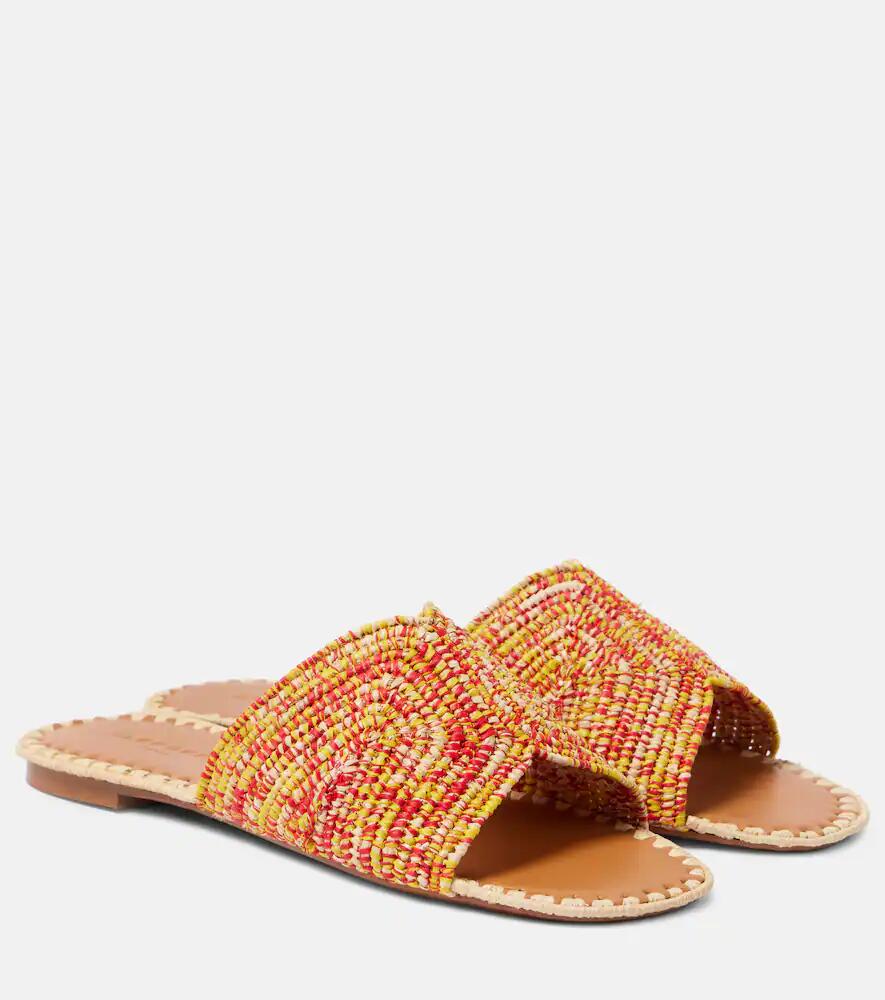 Clergerie Ineni raffia slides Cover