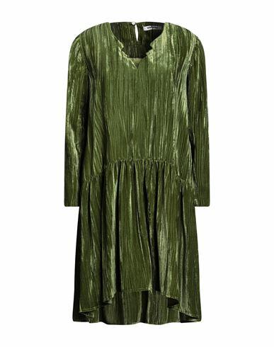 Vivetta Woman Midi dress Military green Polyester Cover