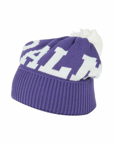 Palm Angels Woman Hat Purple Wool, Acrylic Cover