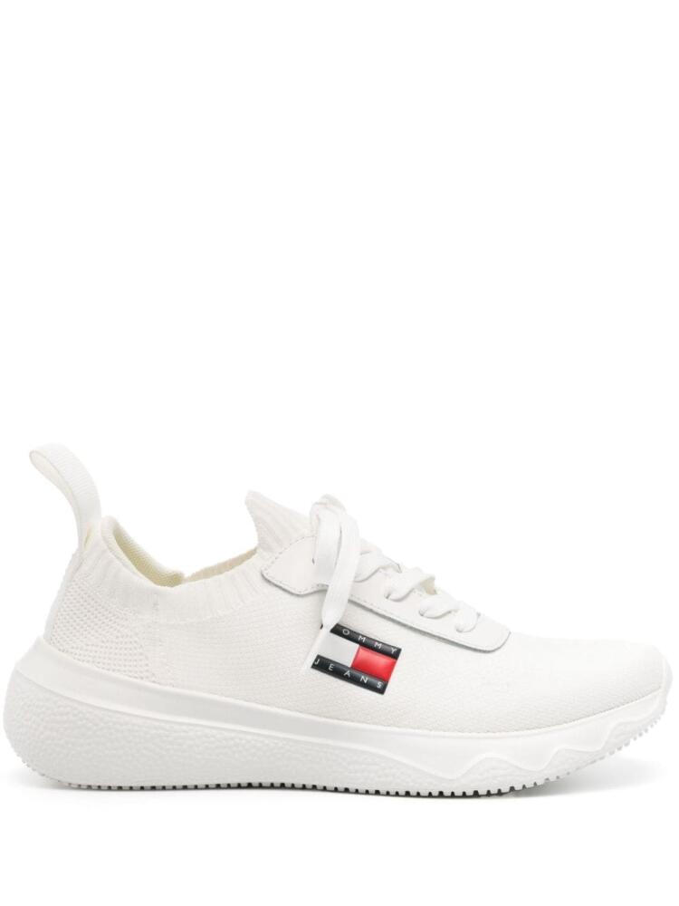 Tommy Jeans knitted low-tops sneakers - White Cover