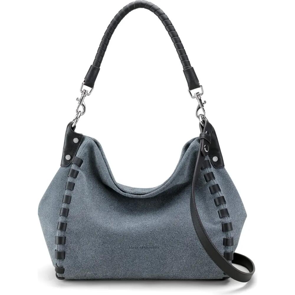 Aimee Kestenberg Zen Leather Hobo in Denim Leather Cover