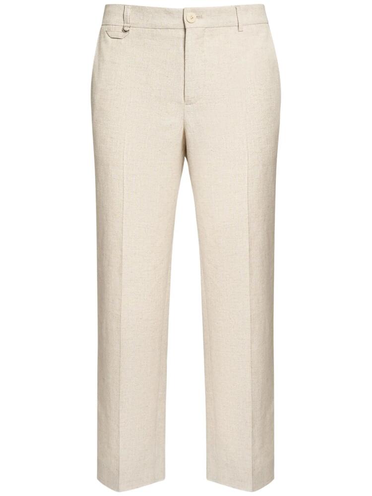 JACQUEMUS Le Pantalon Cabri Viscose & Linen Pants Cover