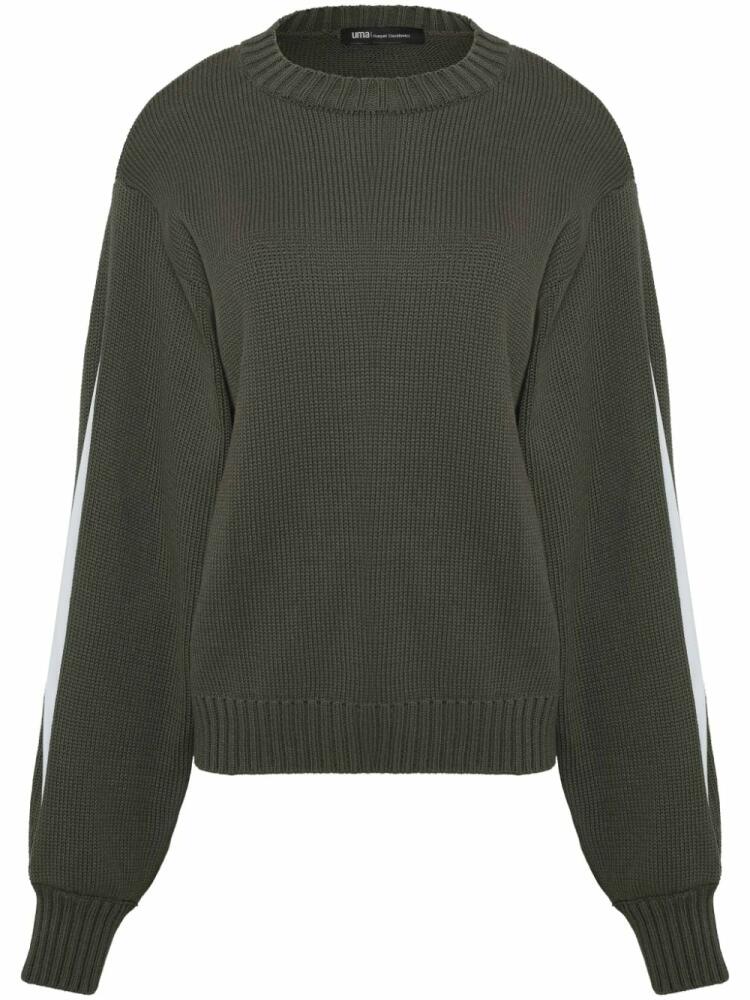 Uma | Raquel Davidowicz crew-neck knit jumper - Green Cover