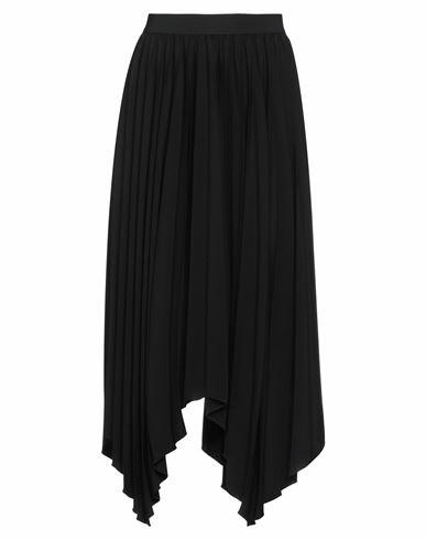 Isabel Marant Woman Midi skirt Black Acetate, Silk Cover