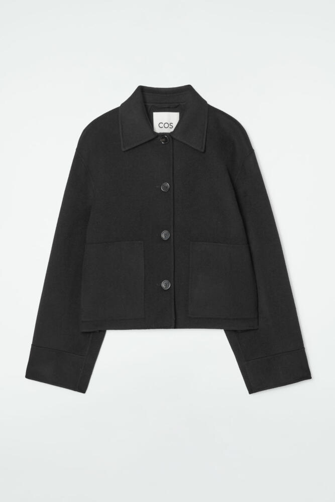 COS BOXY DOUBLE-FACED WOOL JACKET Cover