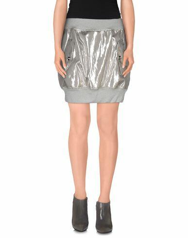 Love Moschino Woman Mini skirt Silver Polyester Cover