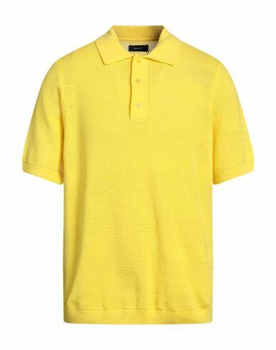 Gant Man Sweater Yellow Cotton Cover