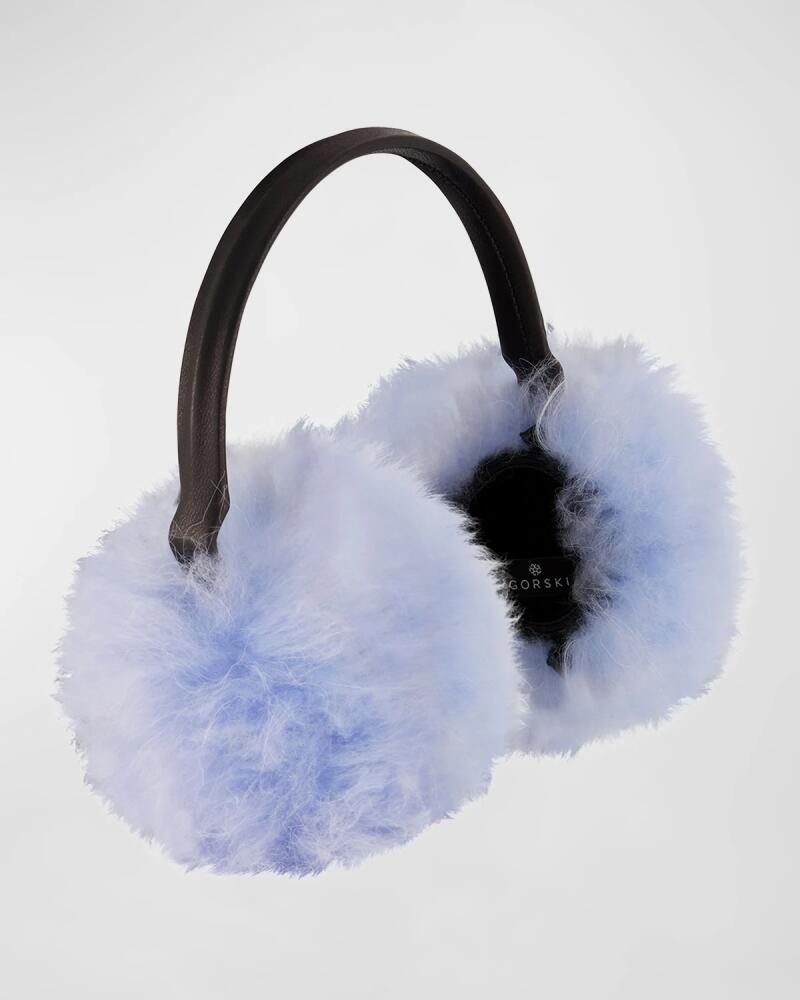 Gorski Cashmere Goat Earmuffs Cover