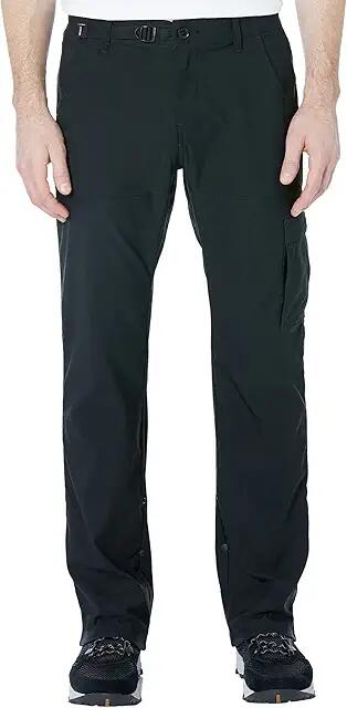 Prana Stretch Zion Pants II (Black) Men's Casual Pants Cover