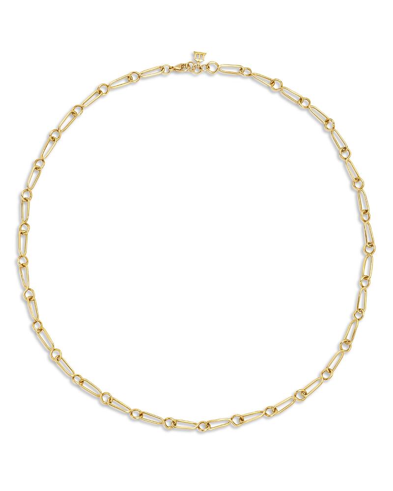 Temple St. Clair 18K Yellow Gold Small River Link Chain Necklace, 18 Cover