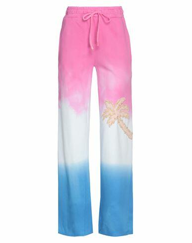 Dimora Woman Pants Pink Cotton Cover