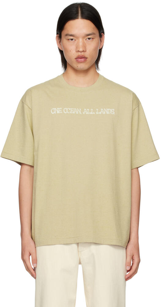 nanamica Beige 'OOAL' T-Shirt Cover