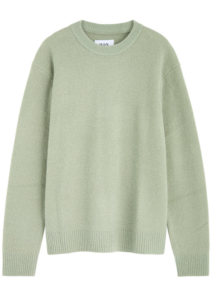 Wax London Wilde Wool-blend Jumper - Green Cover