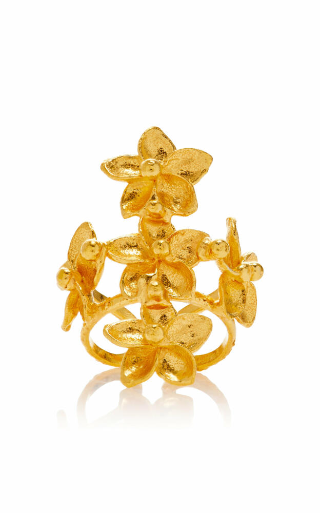 Sylvia Toledano - Bloom 22K Gold-Plated Ring - Gold - Gifts For Her Cover