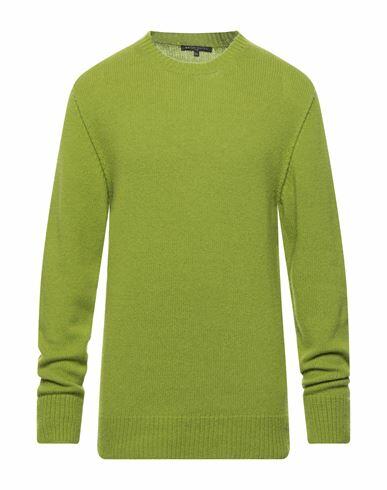 Brian Dales Man Sweater Green Wool, Cashmere Cover