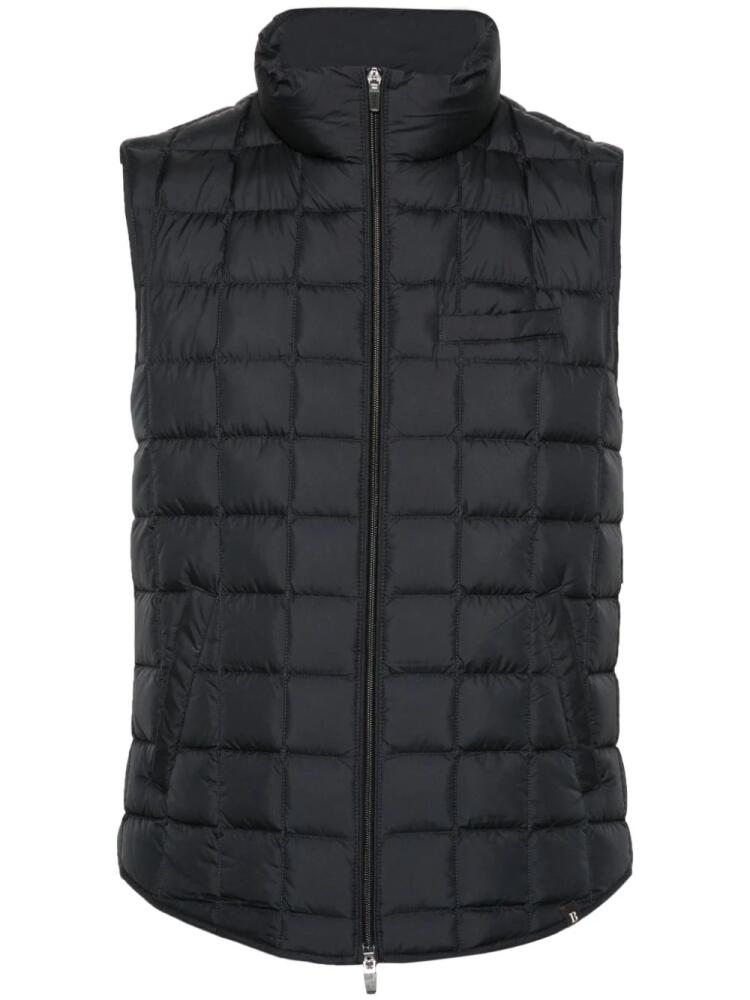 Boggi Milano goose-down gilet - Blue Cover