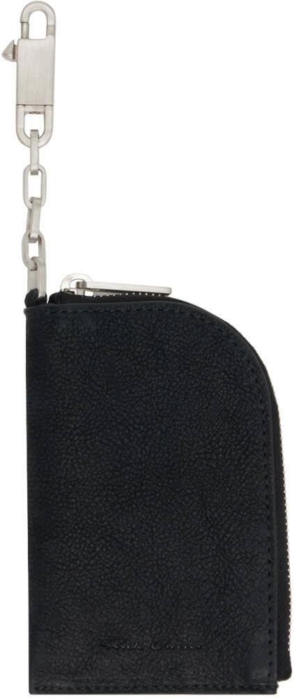 Rick Owens Black Hook Wallet Cover