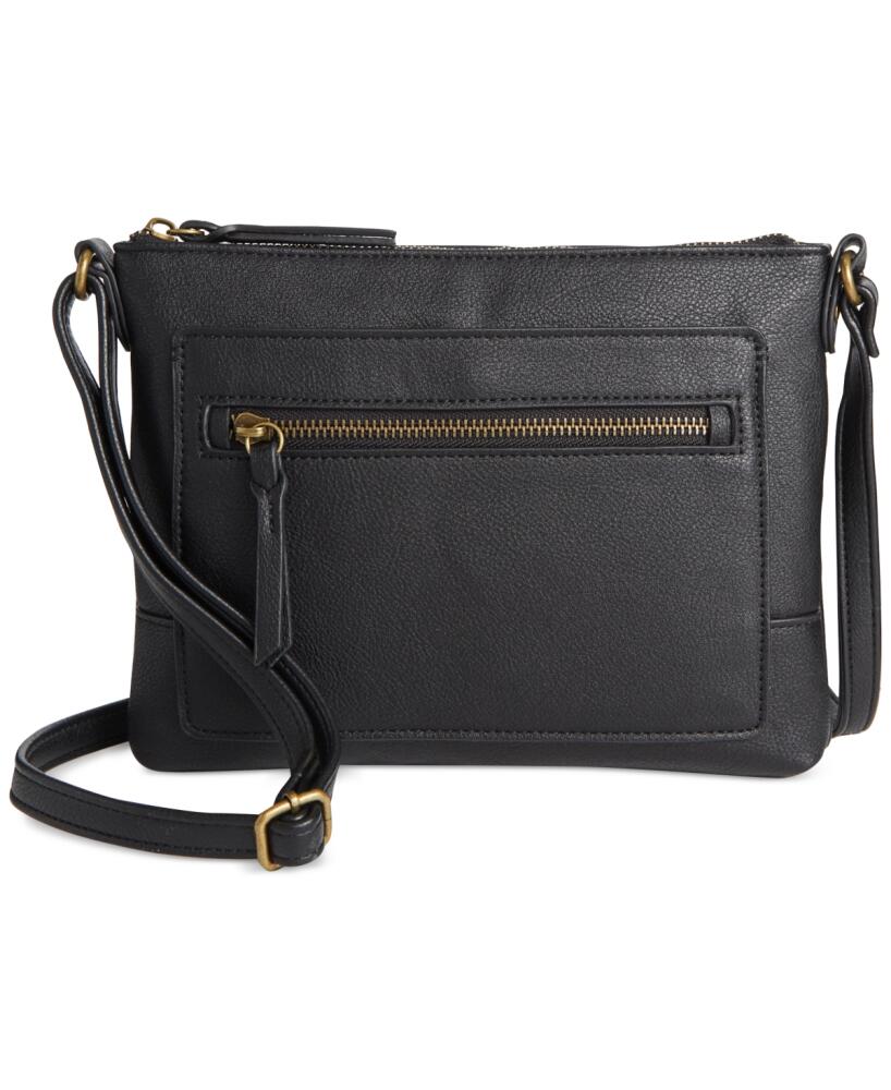 Style & Co Hudsonn East West Crossbody, Created for Macy's - Black Cover