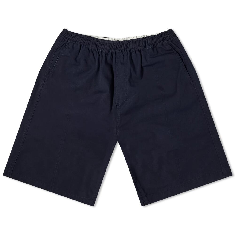 Lo-Fi Men's Easy Riptop Shorts in Washed Navy Cover