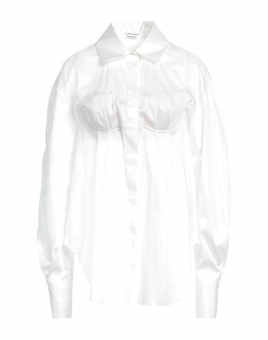 Alessandro Vigilante Woman Shirt White Cotton, Elastane Cover