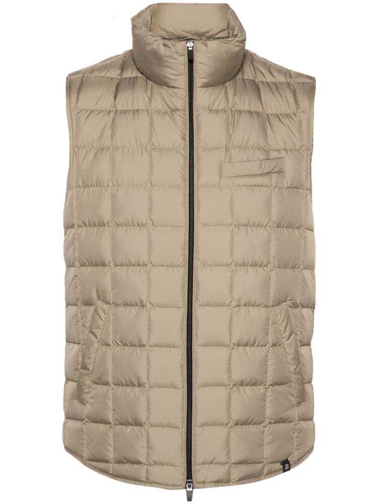 Boggi Milano goose-down gilet - Neutrals Cover