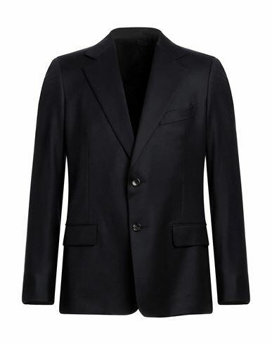 Lanvin Man Blazer Midnight blue Wool, Cashmere Cover