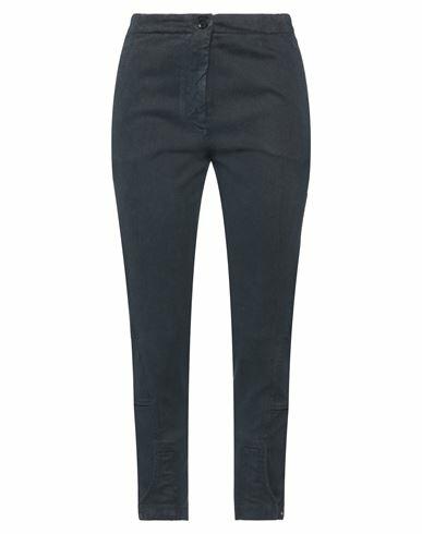 Aspesi Woman Jeans Midnight blue Lyocell, Cotton, Elastane Cover