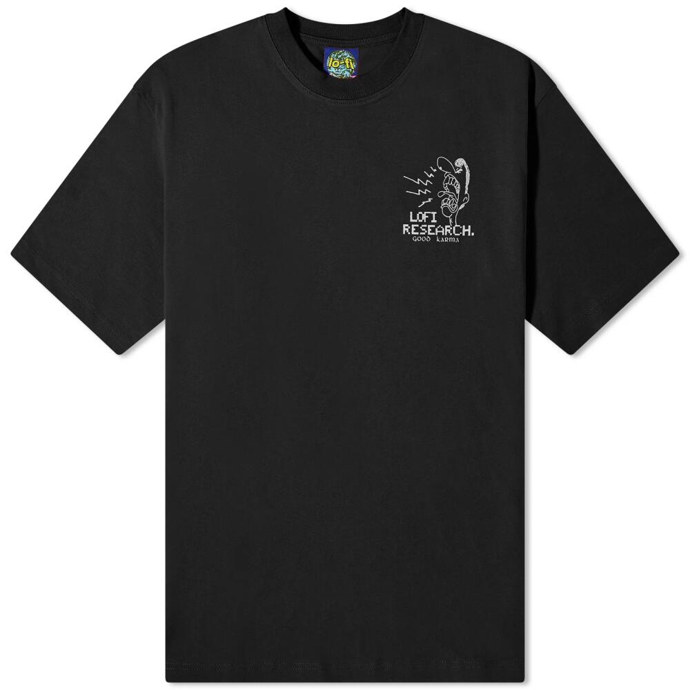 Lo-Fi Men's Good Karma T-Shirt in Black Cover