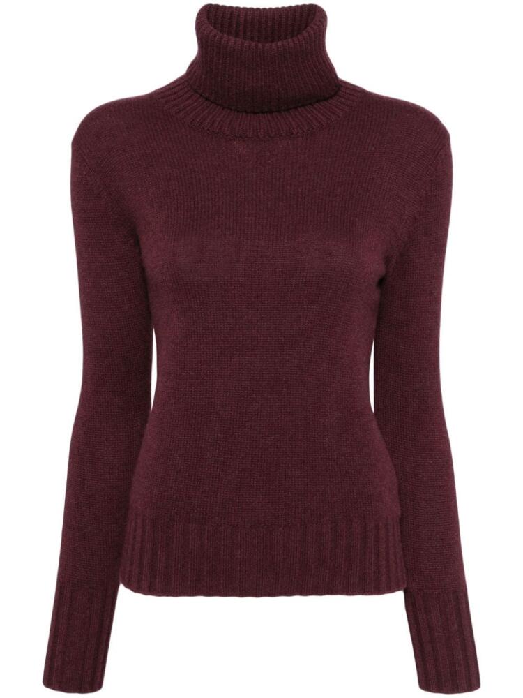 N.Peal roll neck jumper - Red Cover