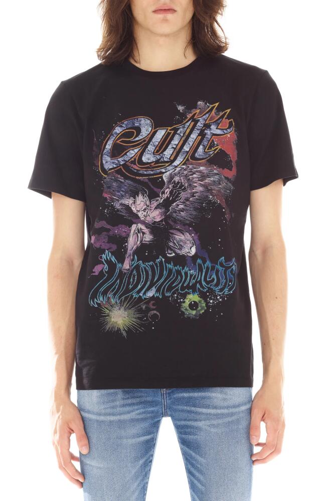 Cult of Individuality Cotton Graphic T-Shirt in Black Cover