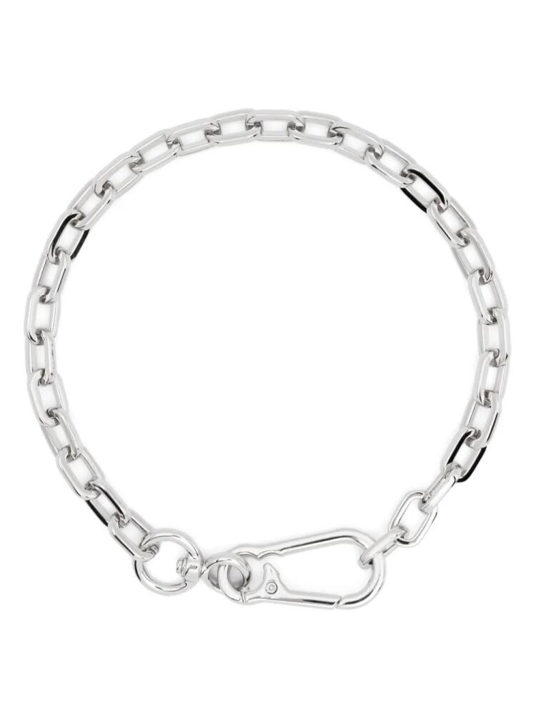 DARKAI rolo choker necklace - Silver Cover