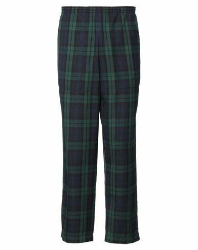 Hand Picked Man Pants Green Polyester, Viscose Cover