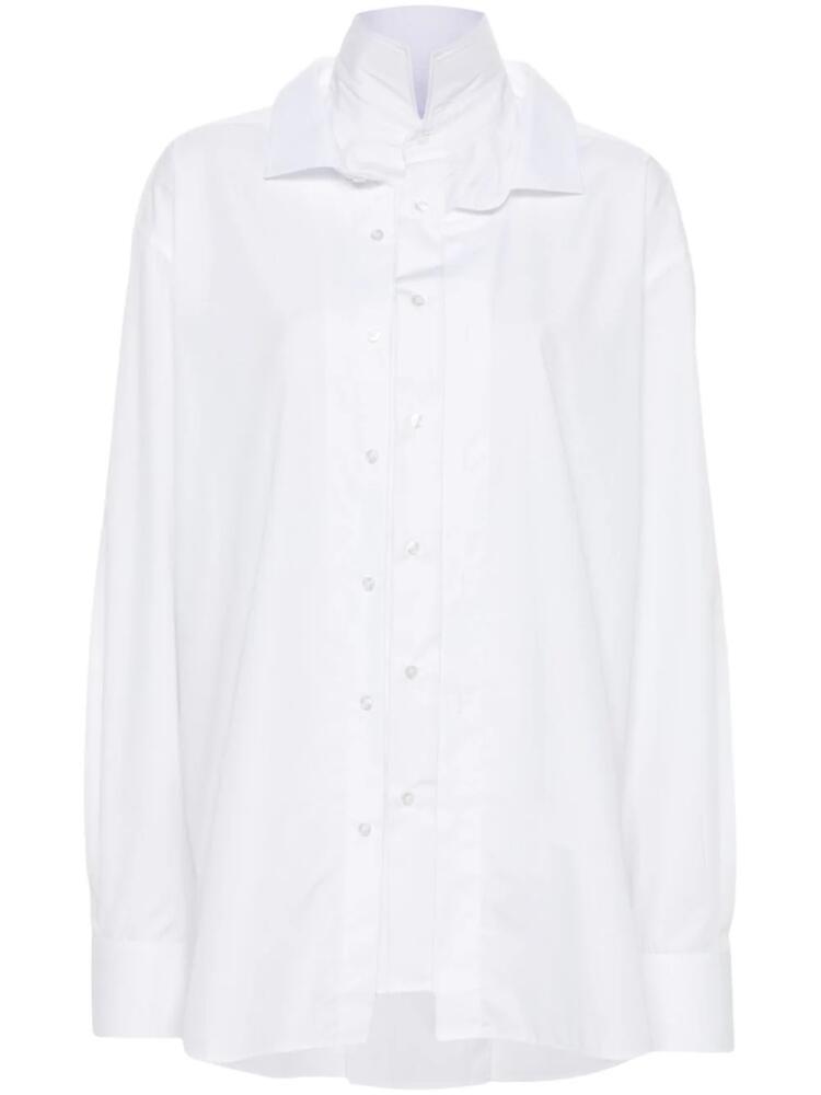 BETTTER layered poplin shirt - White Cover