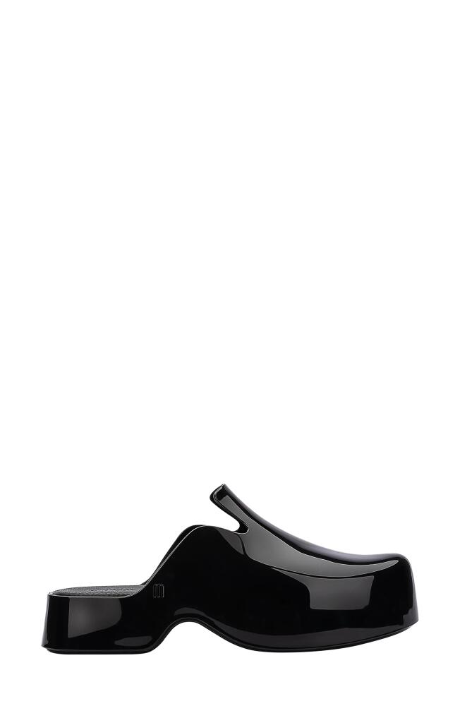 Melissa Zoe Water Resistant Platform Clog in Black Cover