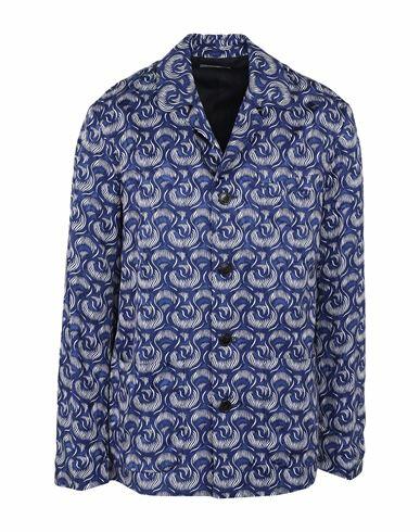 Dries Van Noten Man Blazer Blue Viscose Cover