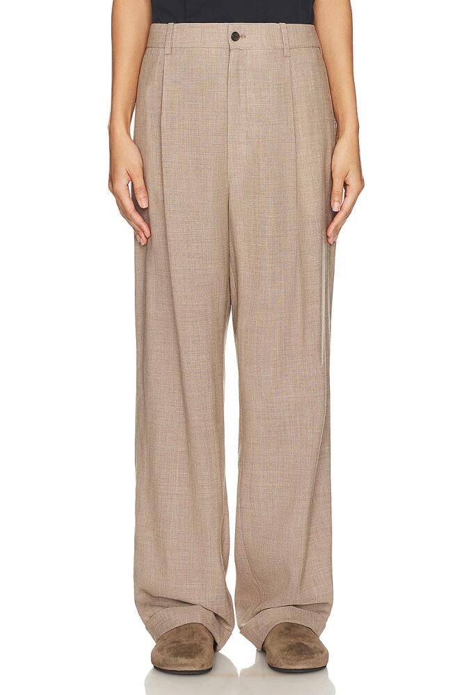 The Row Tor Pant in Taupe Cover