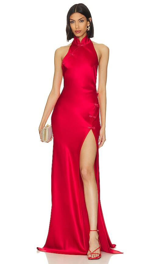 SAU LEE Michelle Gown in Red Cover