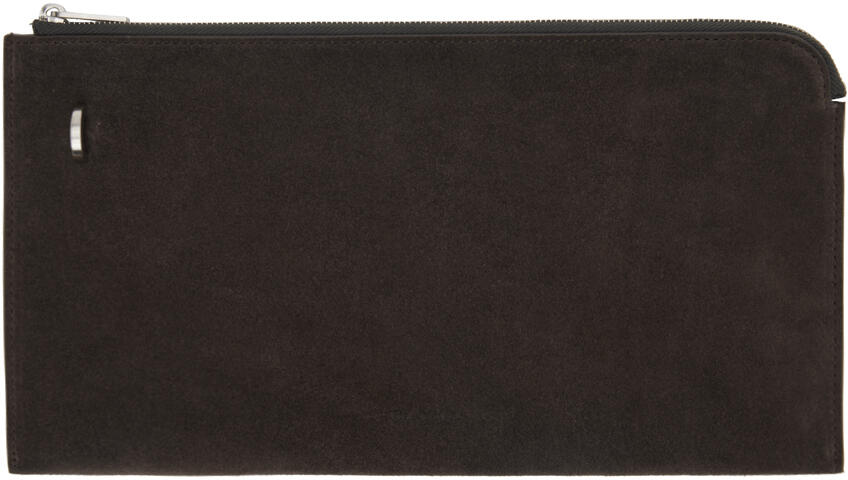 Rick Owens Gray Invite Envelope Wallet Cover