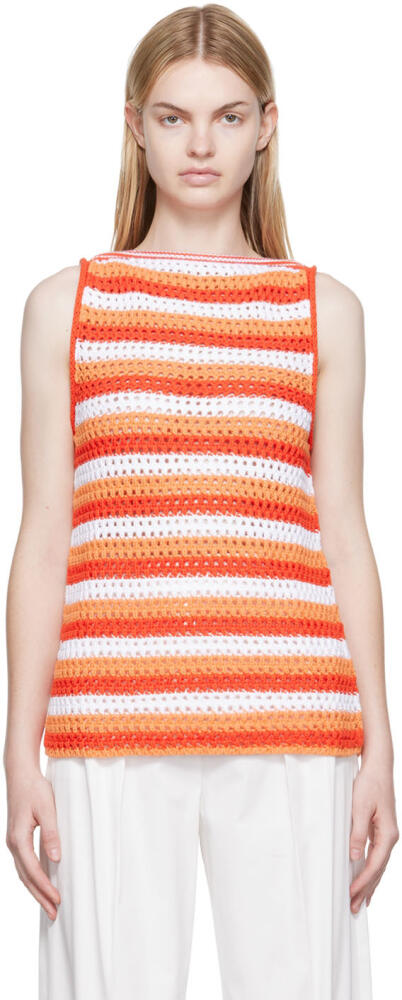 Victoria Beckham Multicolor Stripe Tank Top Cover