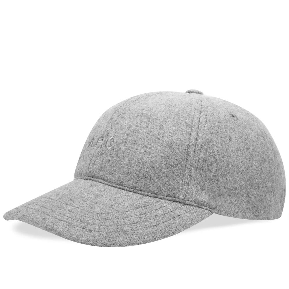 A.P.C. Women's Charlie Cap in Light Grey Cover