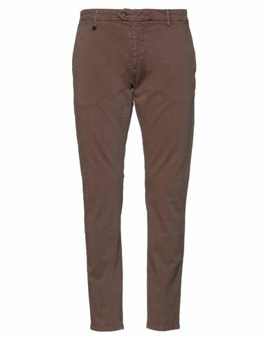 Antony Morato Man Pants Brown Cotton, Elastane Cover