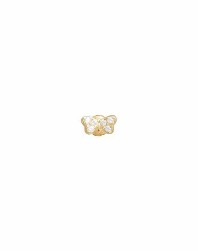 Kurshuni Butterflysingle Earring Woman Single Earring Gold 925/1000 Silver, Cubic zirconia Cover