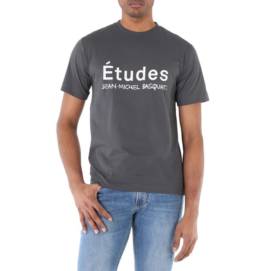 Etudes x Jean Michel Baquiat Logo-Print T-Shirt Cover