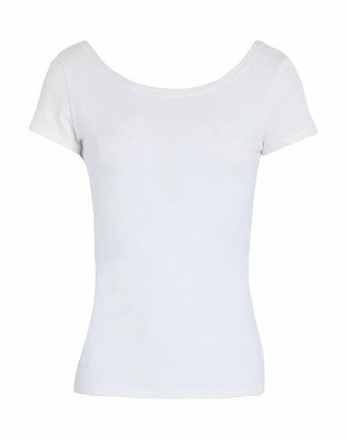 Max & co. Woman T-shirt White Viscose, Polyester Cover