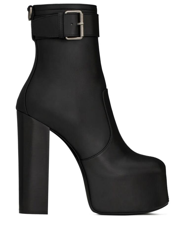 Saint Laurent Mina ankle boots - Black Cover